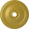 Ekena Millwork Diane Ceiling Medallion (Fits Canopies up to 6 1/4"), 24"OD x 3 5/8"ID x 1 1/4"P, Rich Gold CM24DIRGS - alternate 1